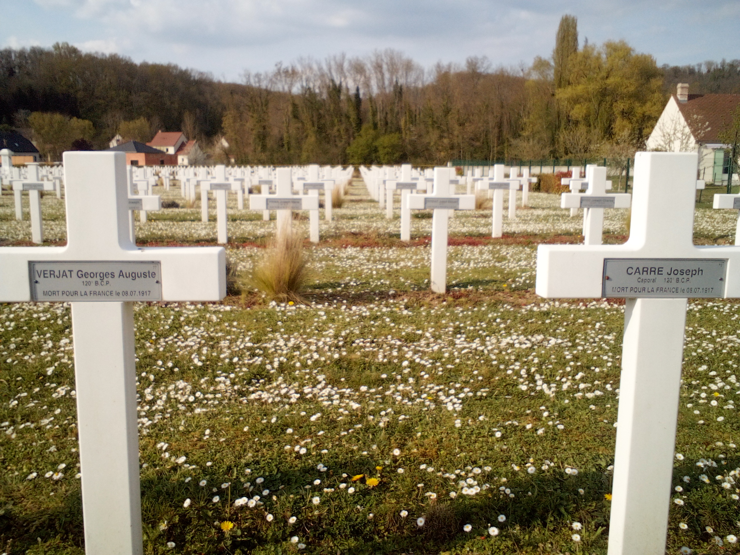 Tombe 77 Vailly Chasseur Verjat