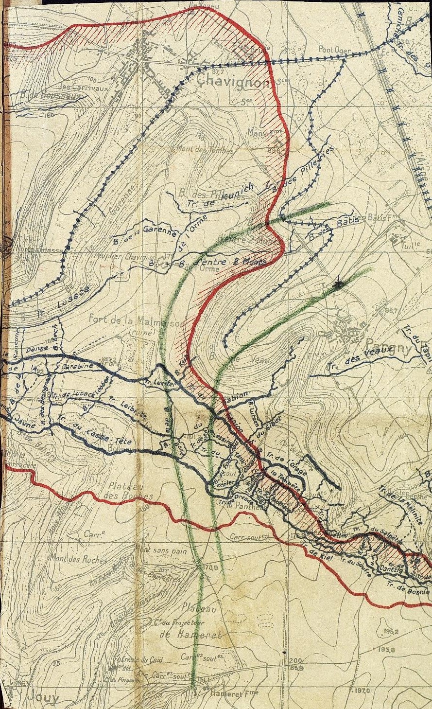 Attaque du 67e BCA le 23 octobre 1917 (bataille de La Malmaison)