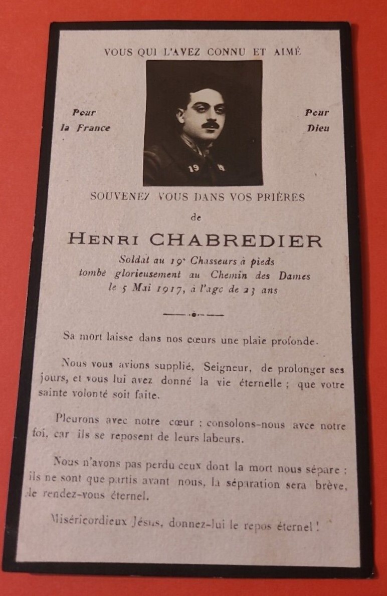 CHABREDIER Henri