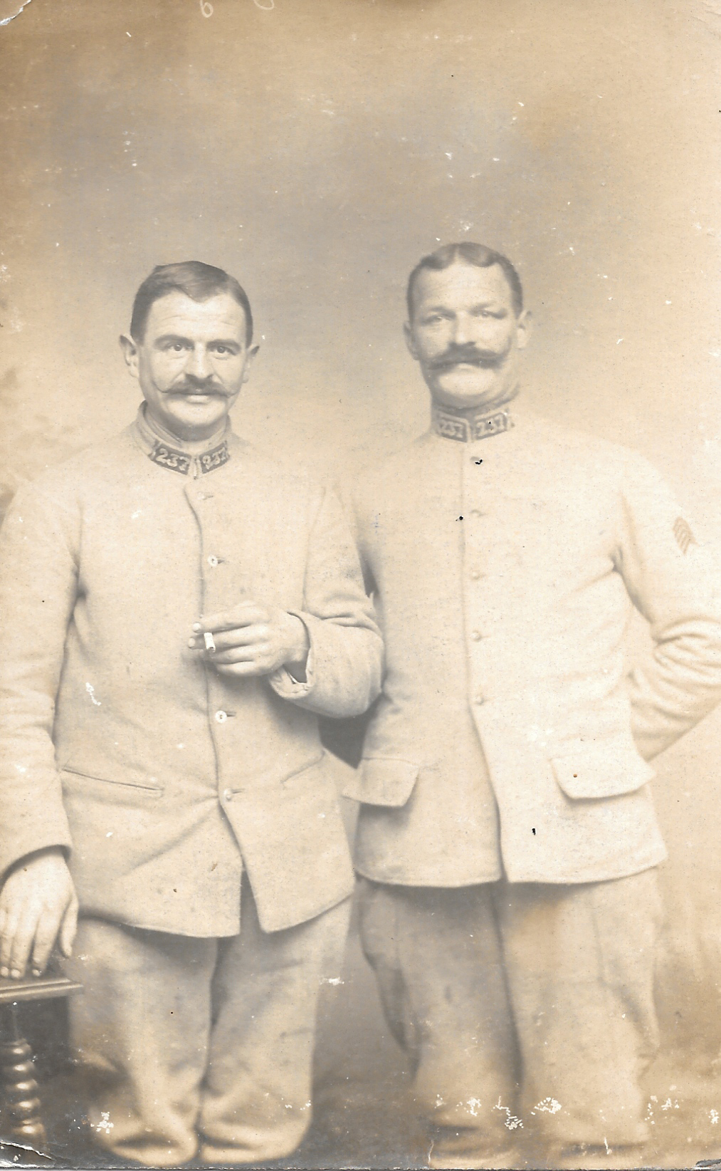 Photo d'inconnus du 237e Régiment d'artillerie