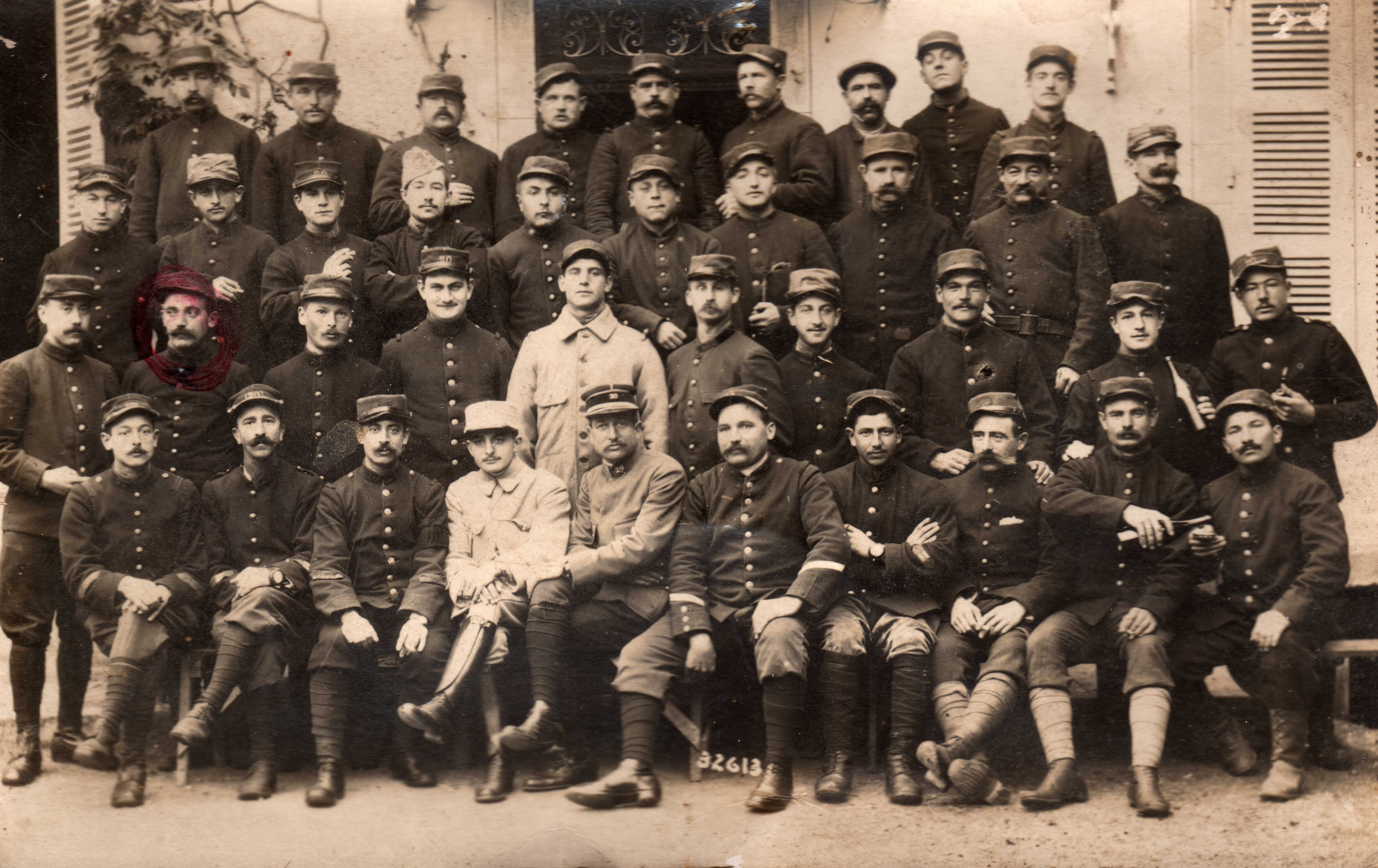 René Jules BUISSON au 20e BCP en 1915