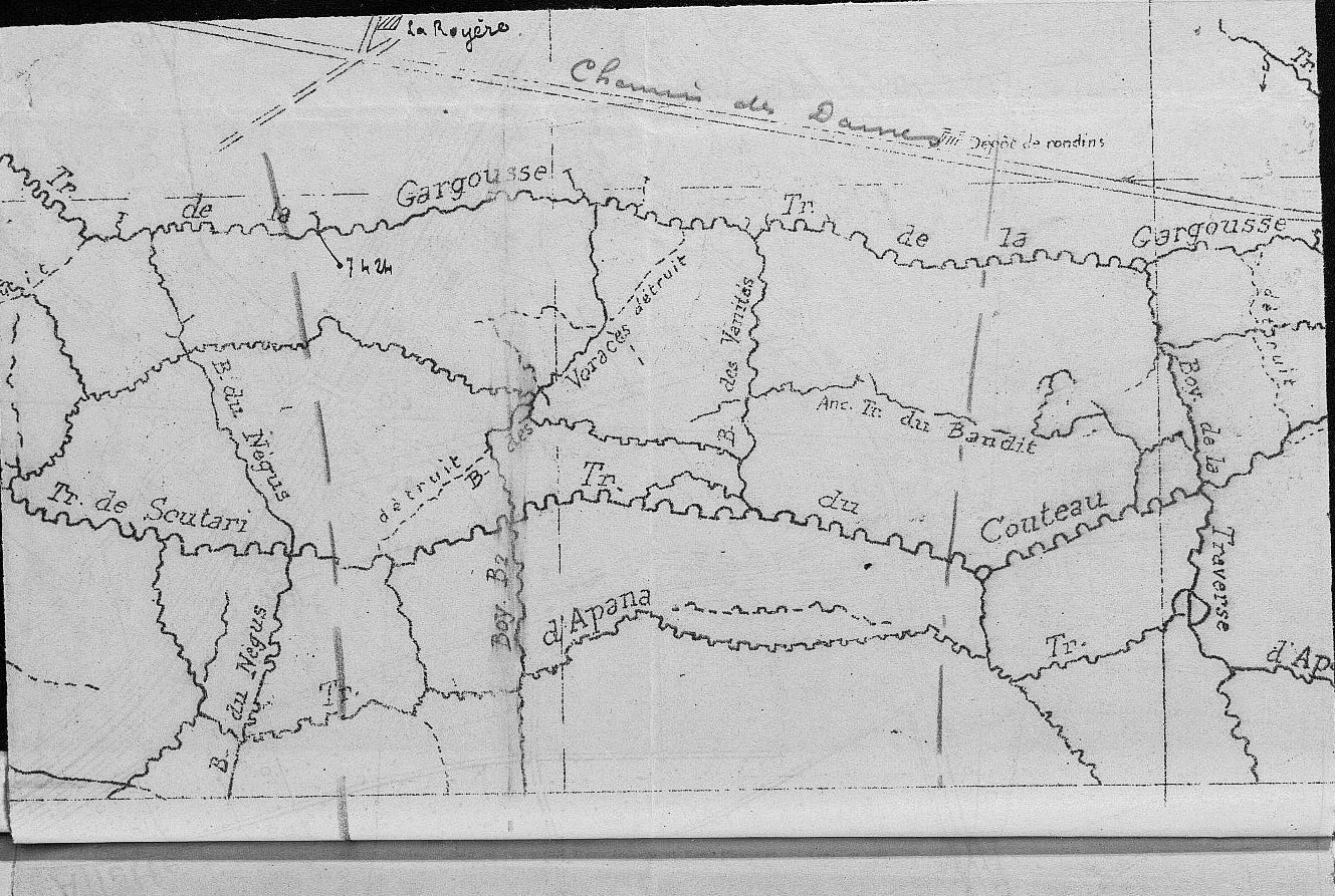 Tranchées de la Gargousse et de Scutari