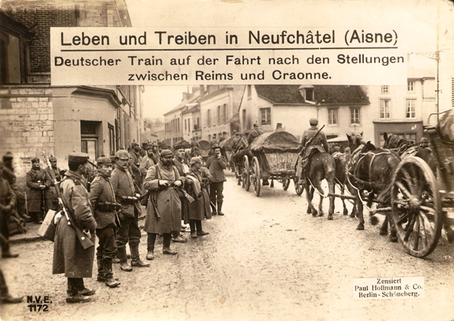 Leben und treiben in Neufchatel (Aisne)