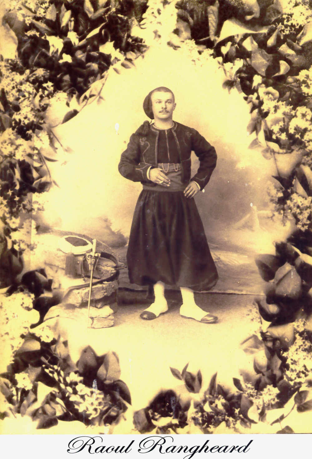 Raoul RANGHEARD, 4ème Zouves de Marche