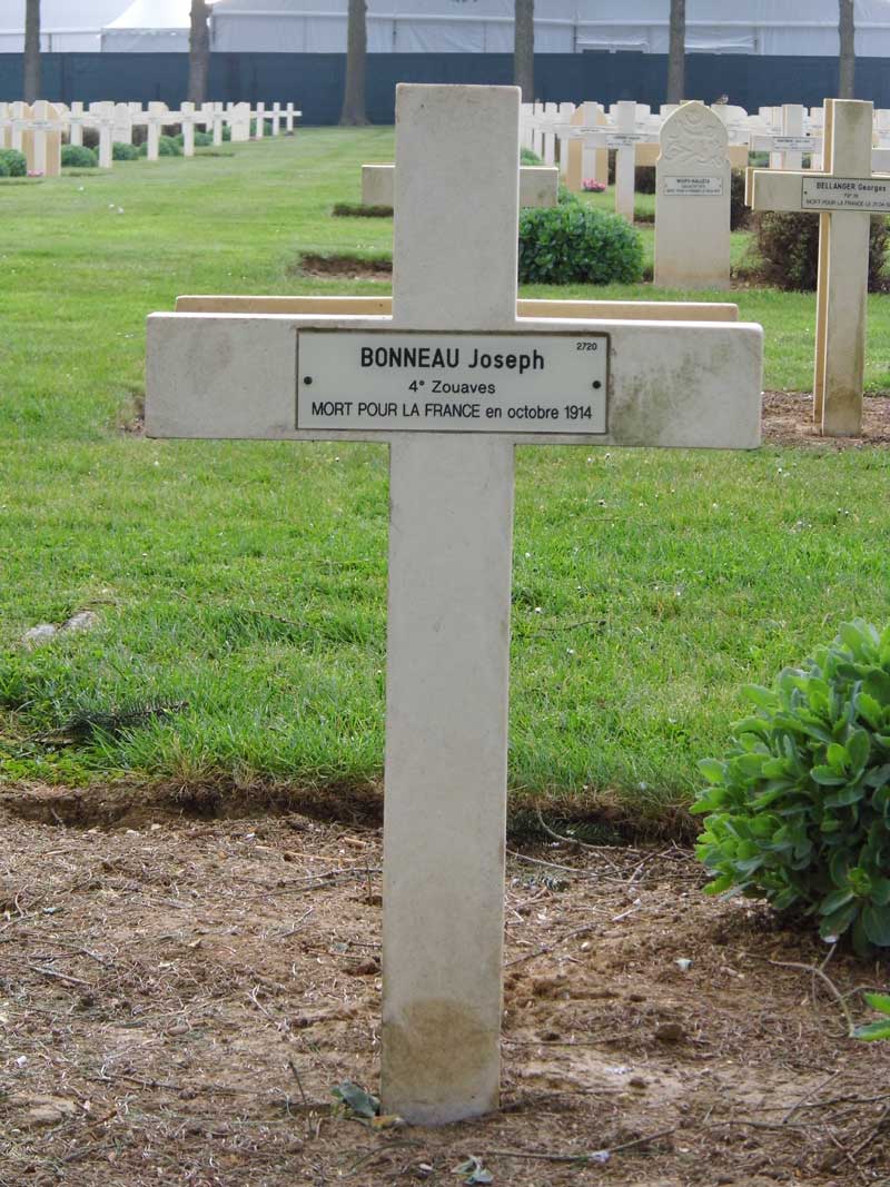 Tombe de Joseph BONNEAU