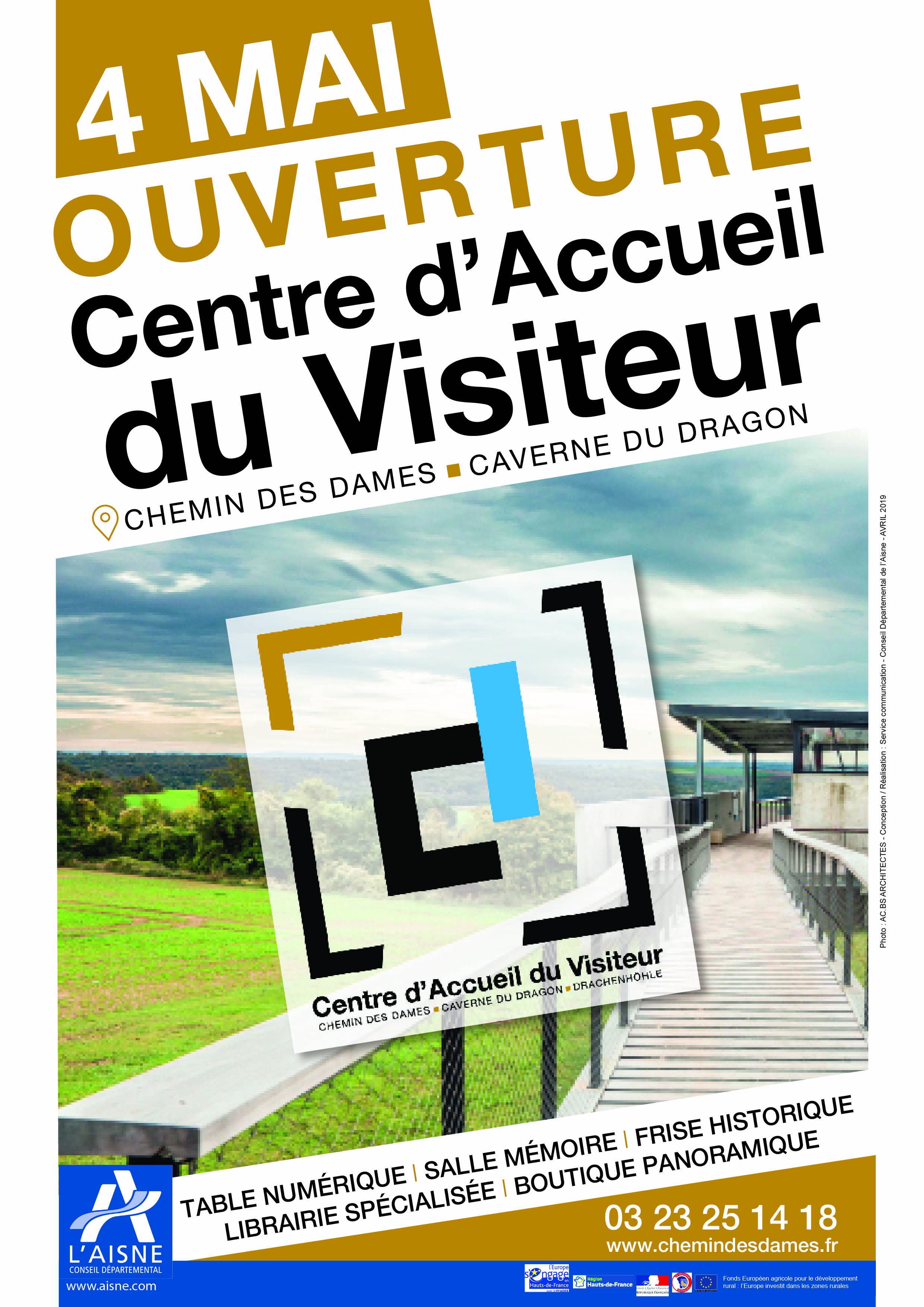 Affiche Ouverture 4 mai