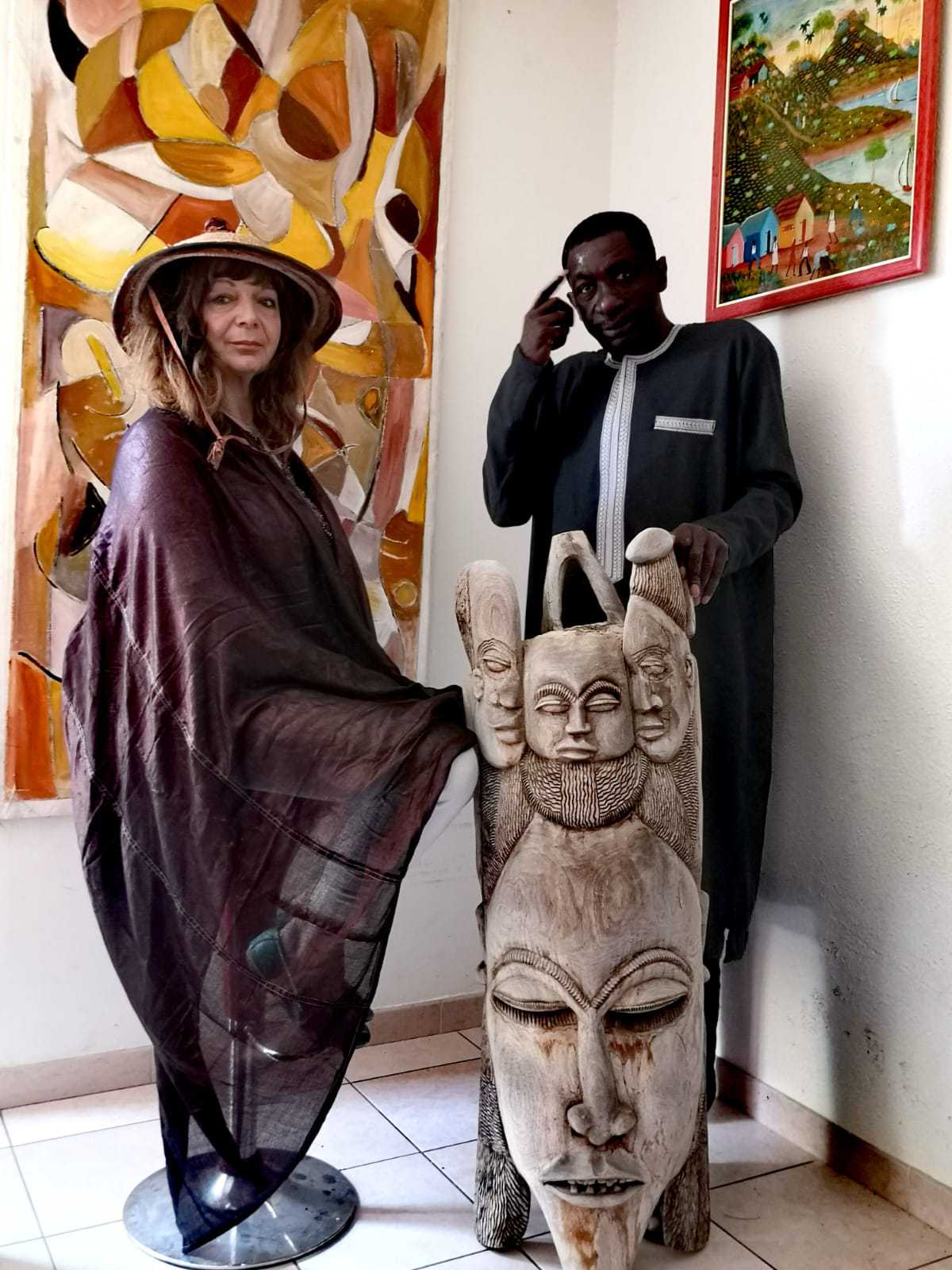 Babacar M’Baye et Yasmine Benseba