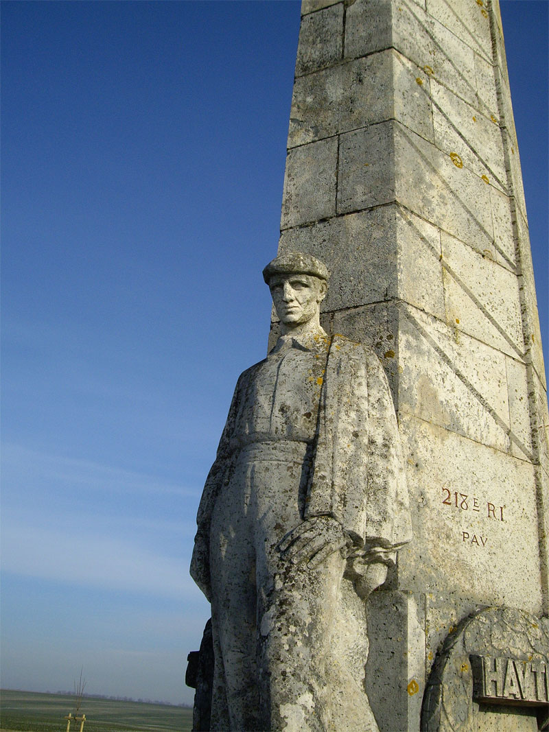 Le Monument de la 36e DI à Craonnelle