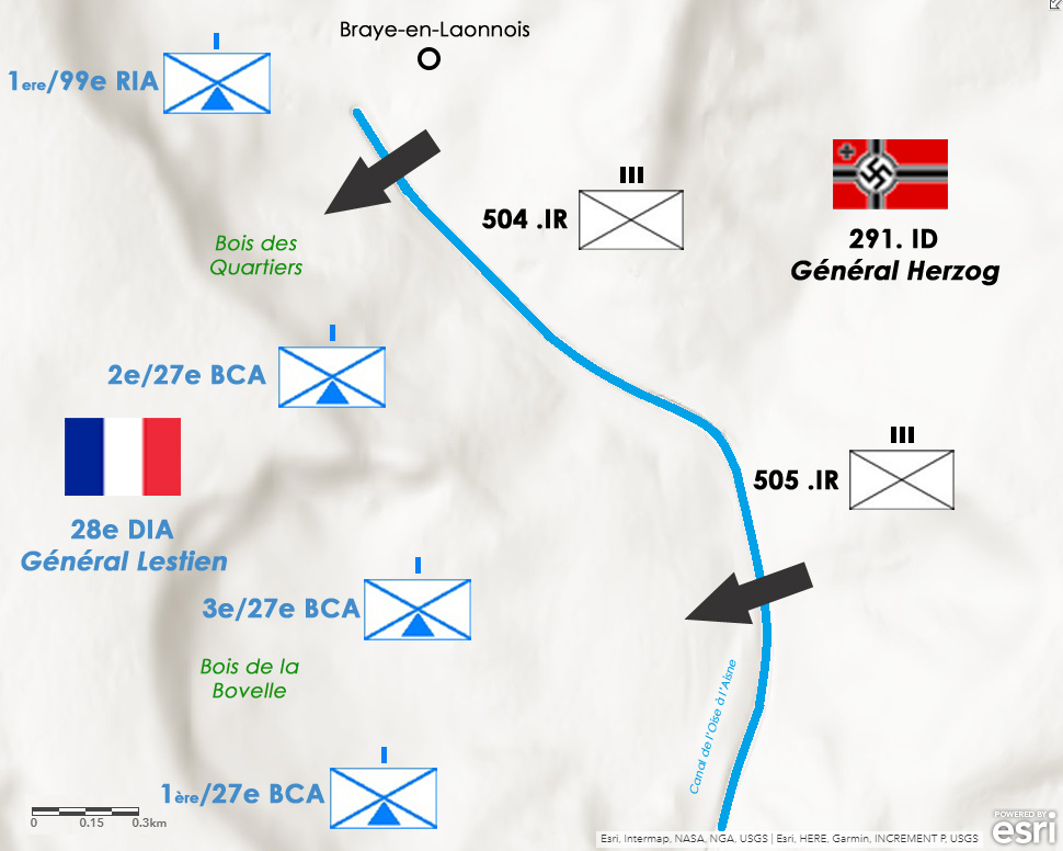 L'attaque du 5 juin 1940 ©V.Dupont-CD02