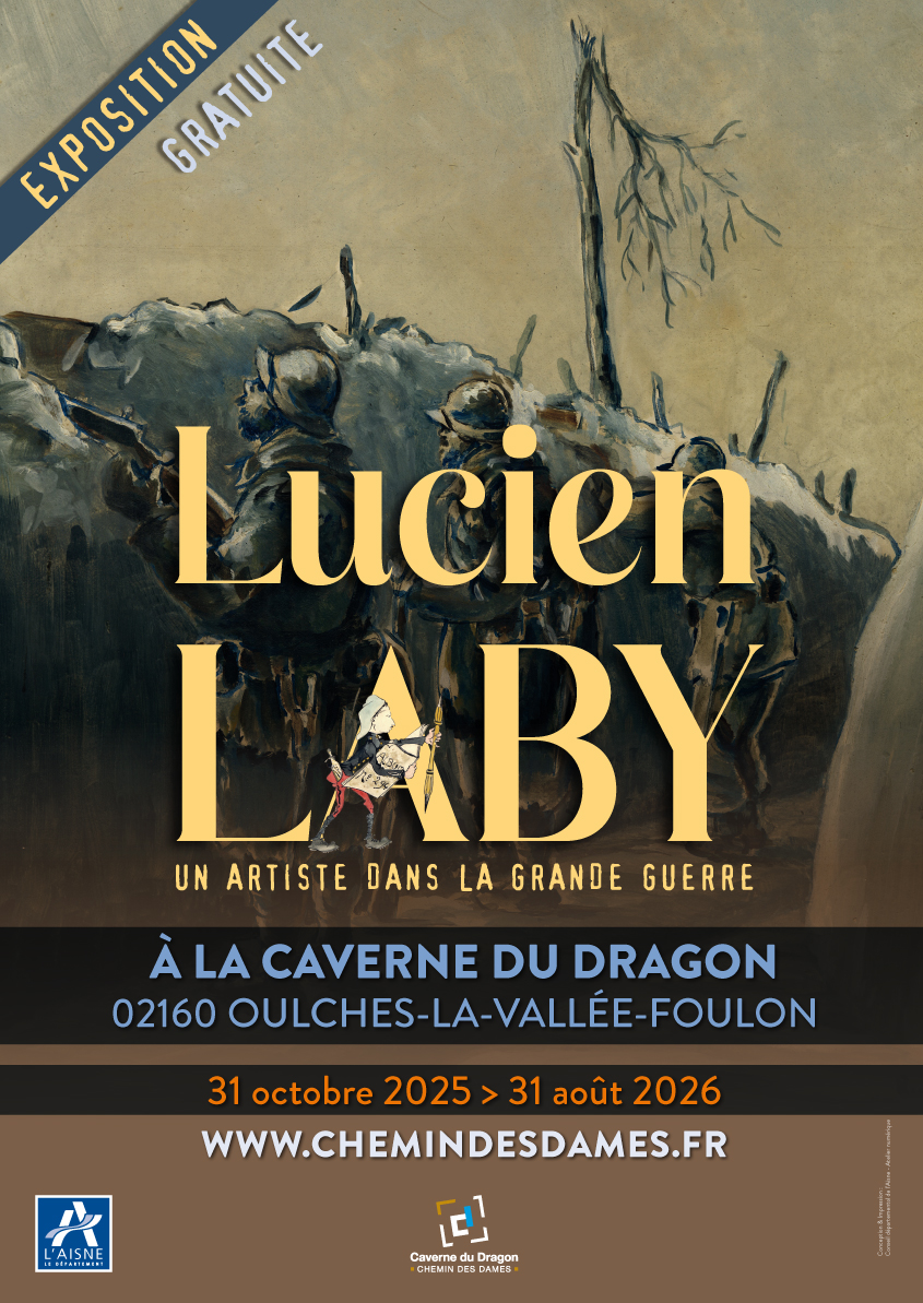 Affiche de l'exposition Lucien Laby Affiche de l'exposition Lucien Laby