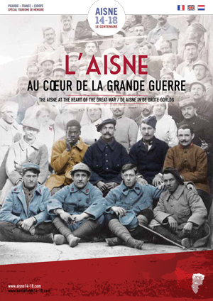 Brochure : Centenaire de la Grande Guerre dans l'Aisne (version 2014-2015)