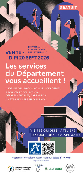 Journées Européennes du Patrimoine, 19 et 20 septembre 2026