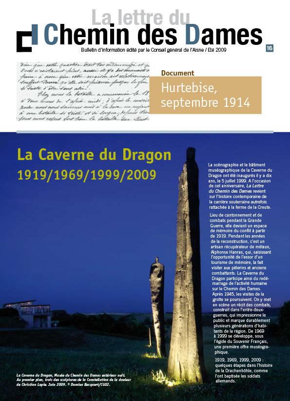 Page de Couverture - Lettre du Chemin des Dames n°16