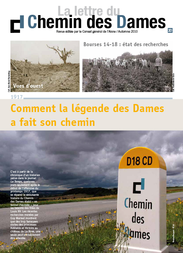 Page de Couverture - Lettre du Chemin des Dames n°20