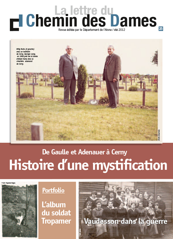 Page de Couverture - Lettre du Chemin des Dames n°25