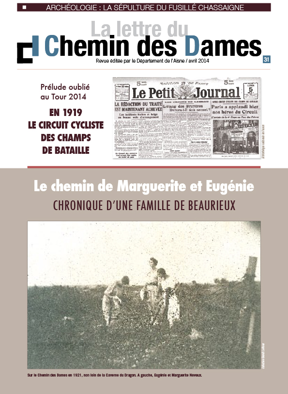 Page de Couverture - Lettre du Chemin des Dames n°31