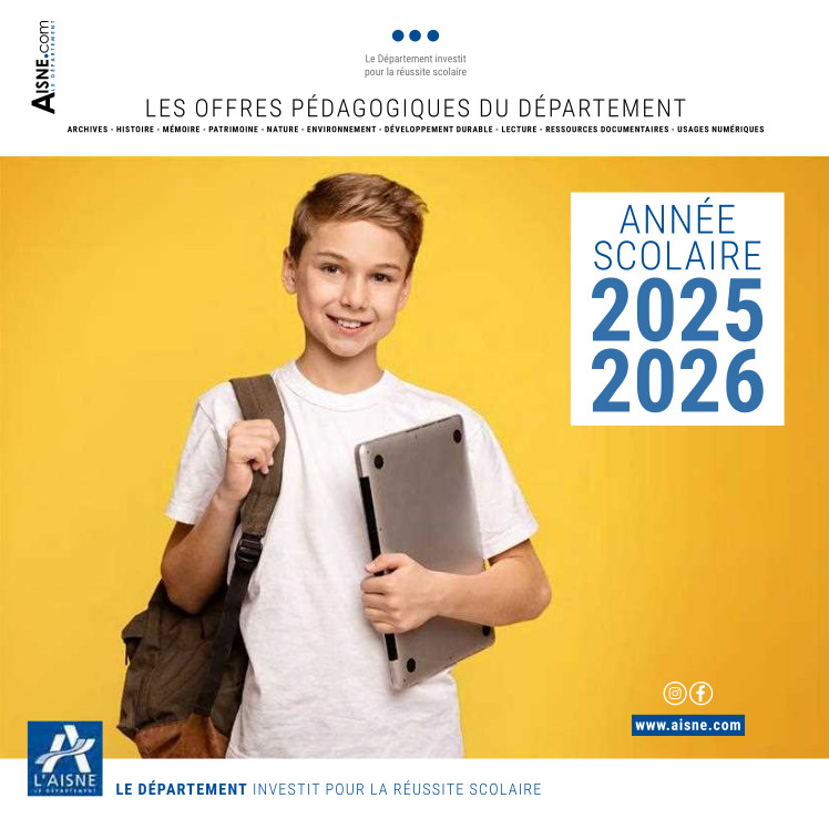L'offre pédagogique du département de l'Aisne, 2025-2026