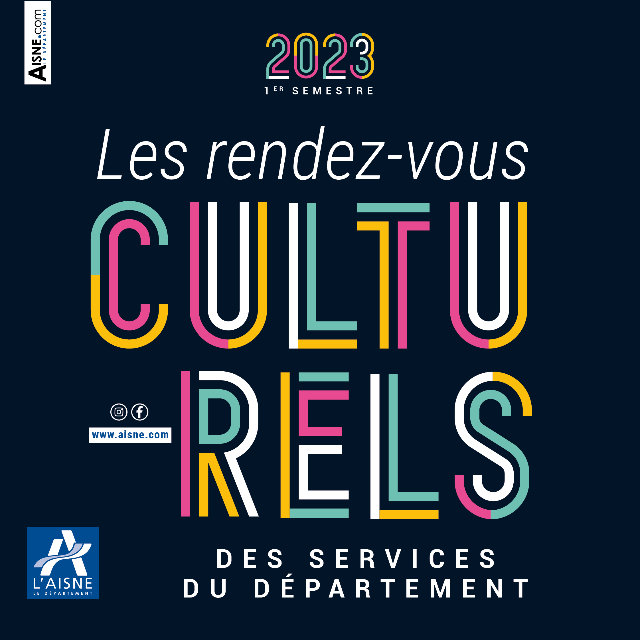 Les rendez-vous culturels des services du département, 1er semestre 2023