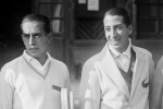Croix-Catelan, 9 octobre 1927, de gauche à droite Brugnon, Cochet, Lacoste, Borotra 