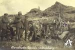 Soldats allemands sur le Winterberg (plateau de californie), 1917