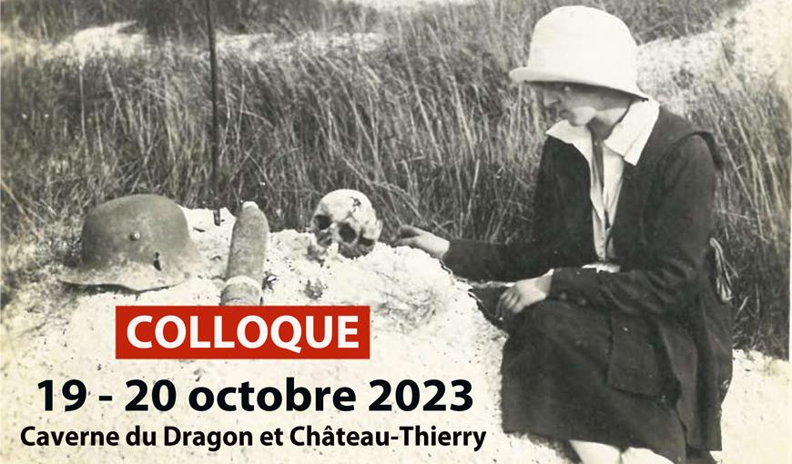Affiche colloque 2023 Caverne du Dragon < Aisne < Picardie