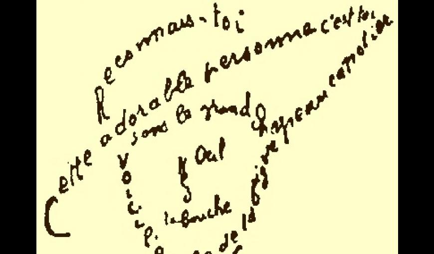 Atelier calligramme 2023 < Oulches-la-Vallée-Foulon < Aisne < Hauts-de-France