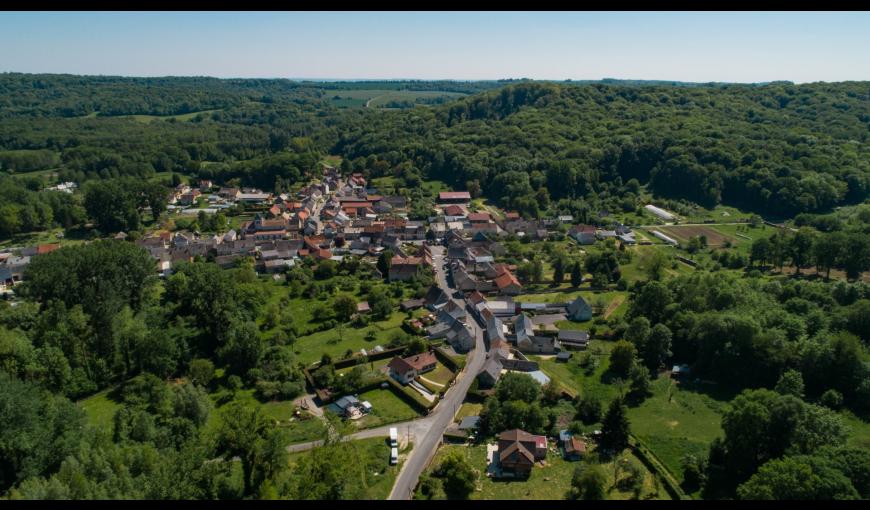 La maison bleue et le bois françon