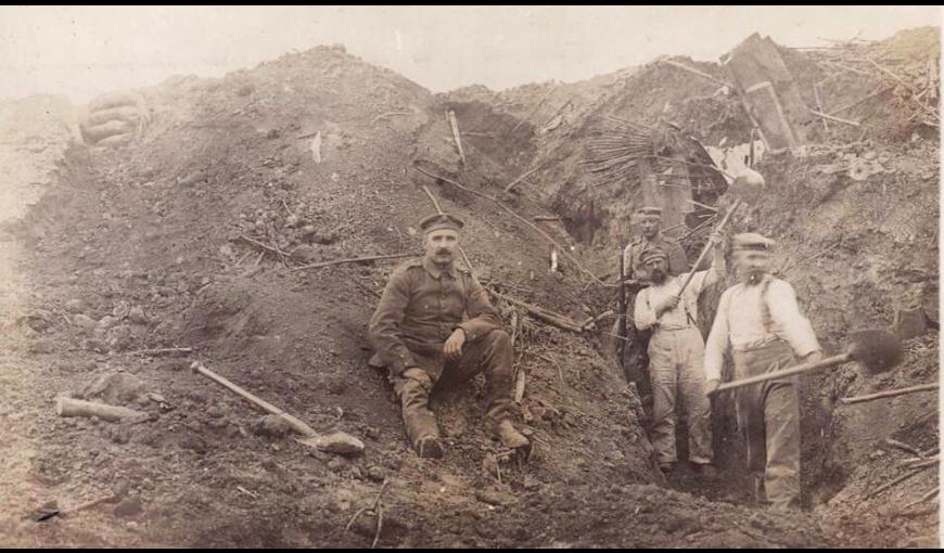 Soldats allemands Première Guerre WWI < Cerny-en-Laonnois < Aisne < Picardie