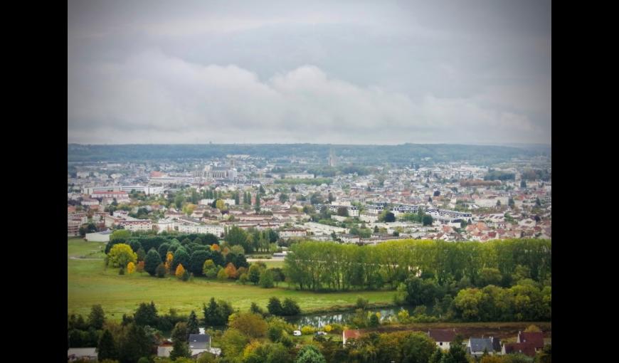 Panorama sur Soissons