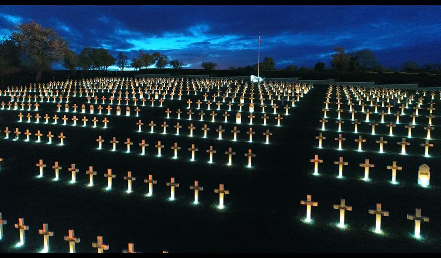 Illumination cimetière < Craonnelle < Aisne < Hauts-de-France