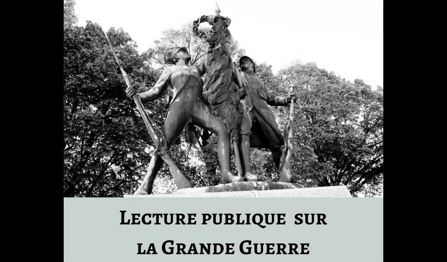 Lecture publique Bistrot de la Mairie Grande Guerre < Laon < Aisne < Picardie