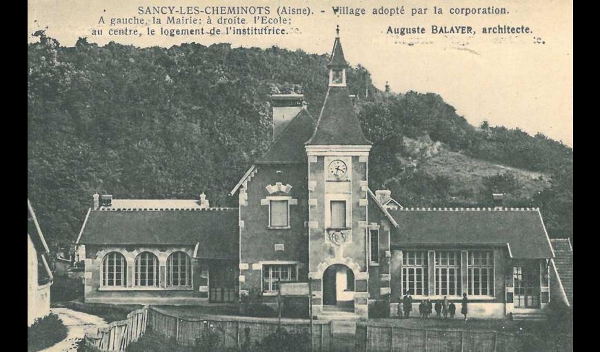 Mairie-école < Guerre 14-18 < WWI < Sancy-les-Cheminots < Aisne < Picardie < France