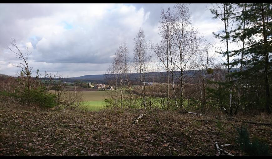 Vue des hauteurs de Neuville