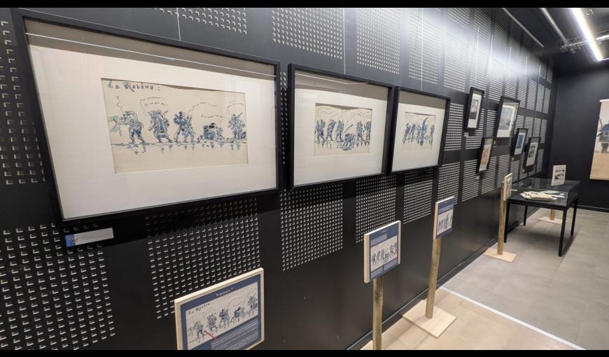 Caverne du Dragon expo Lucien Laby II < Oulches < Aisne < Picardie