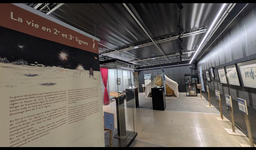 Caverne du Dragon expo Lucien Laby IV < Oulches < Aisne < Picardie