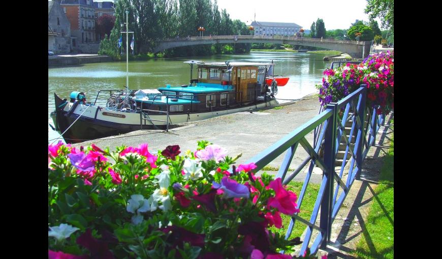 Les bords de l'Aisne à Soissons