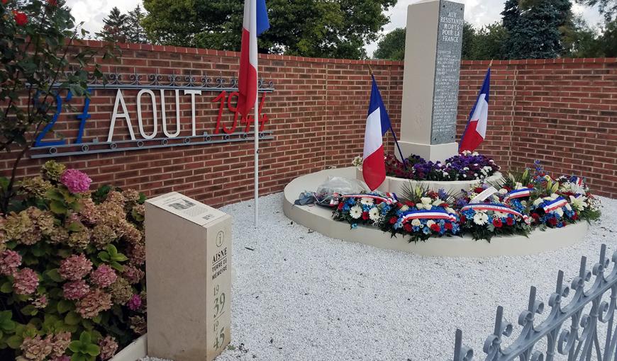 Borne Aisne Terre de Mémoire à Fontaine-Notre-Dame