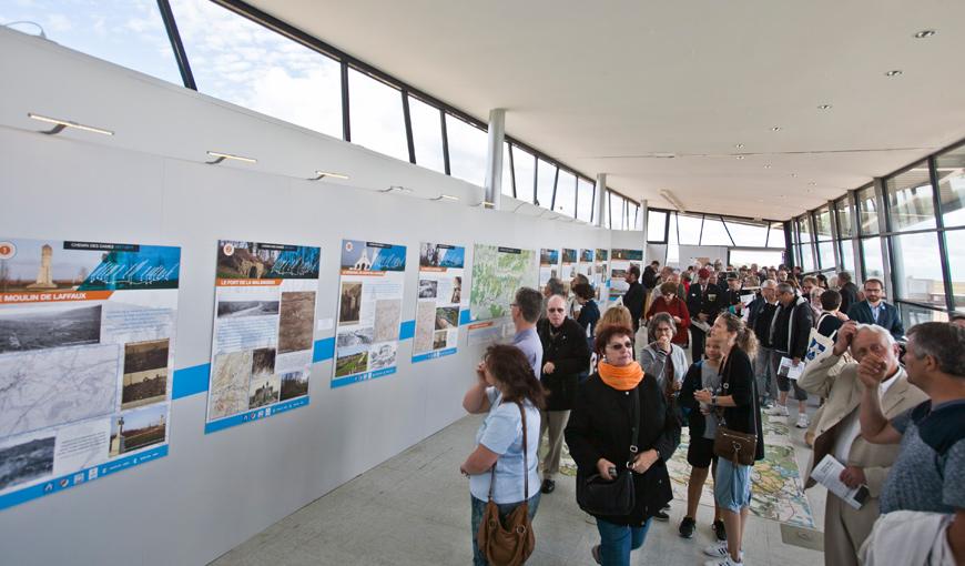 Exposition temporaire "Chemin des Dames 1917-2017" à la Caverne du DRagon-Musée du Chemin des Dames