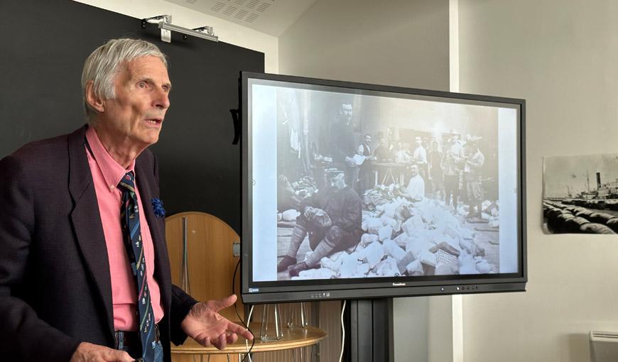 Conférence de Michel Merckel "LA GRANDE GUERRE, TREMPLIN INATTENDU DU SPORT FRANÇAIS"