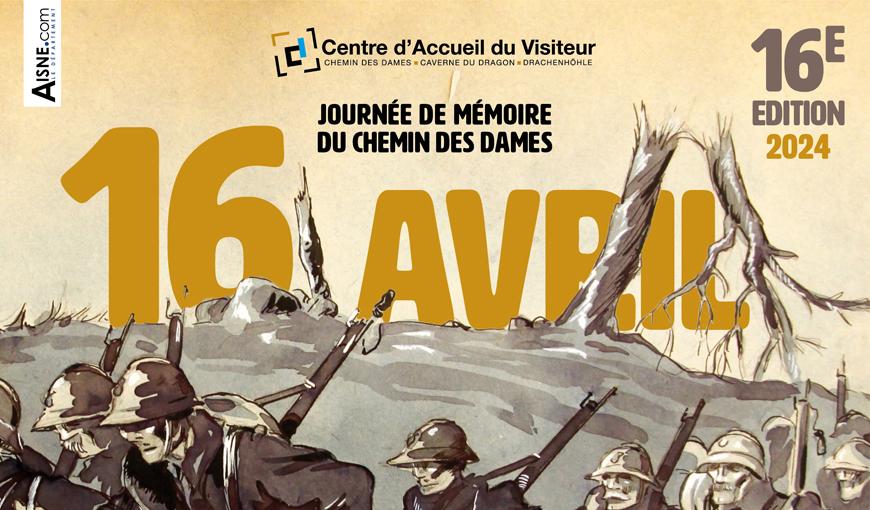 16 avril 2024 : Journée de Mémoire du Chemin des Dames