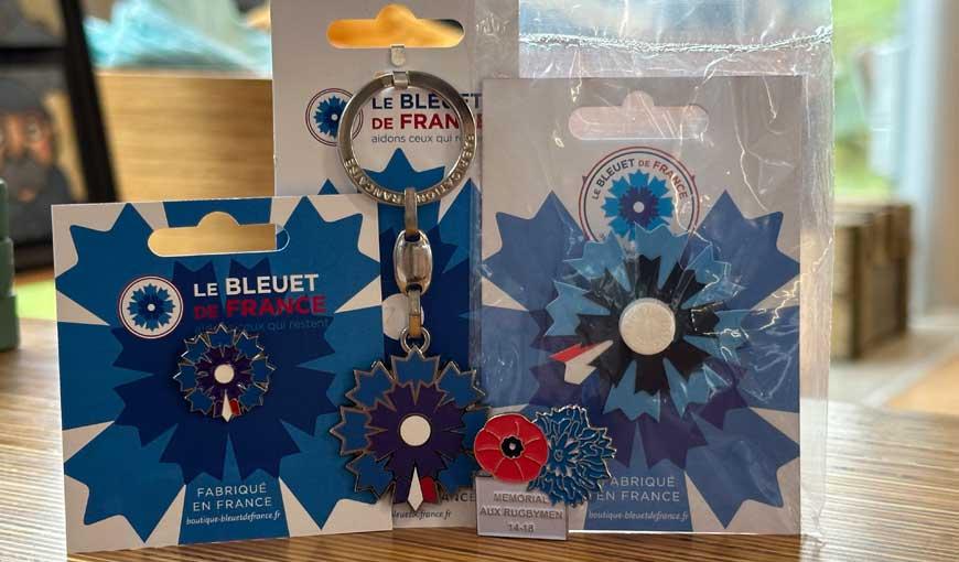 Les bleuets de France, boutique du Chemin des Dames