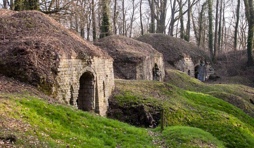 Vestiges du fort de la Malmaison