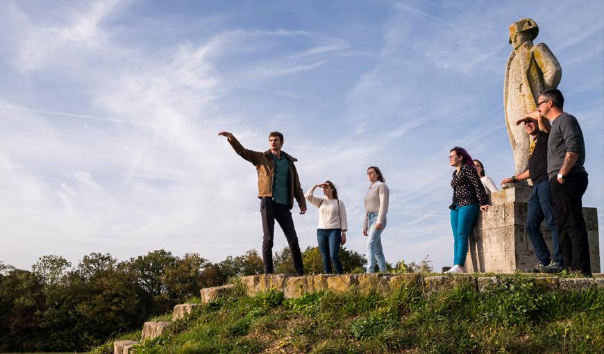 Visite guidée au monument de Napoléon, sur le Chemin des Dames