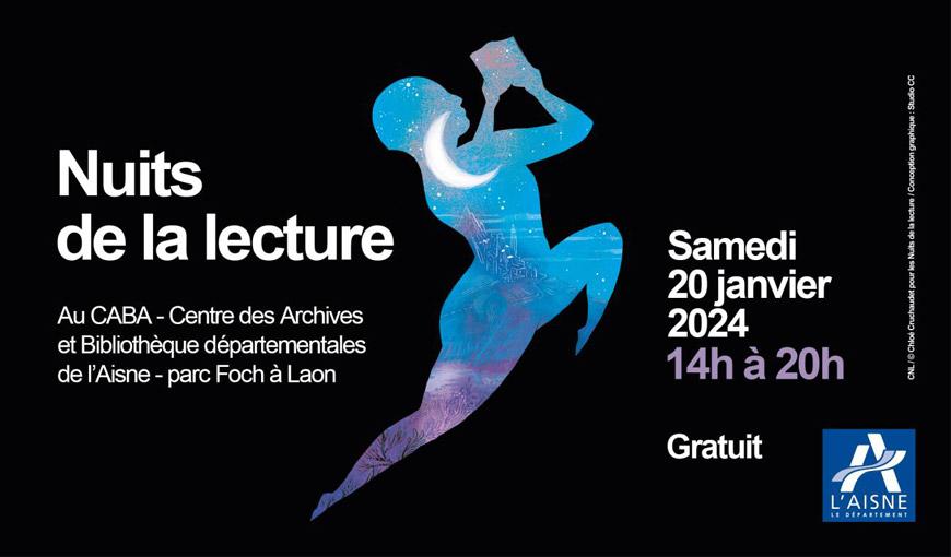 Nuit de la lecture, 20 janvier 2024