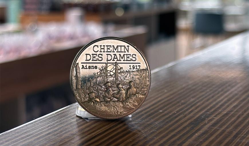 Boutique : Pièce de la monnaie de Paris « Chemin des Dames »