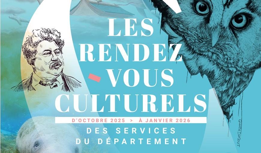 Les rendez-vous culturels du département de l'Aisne, octobre 2025 - janvier 2026