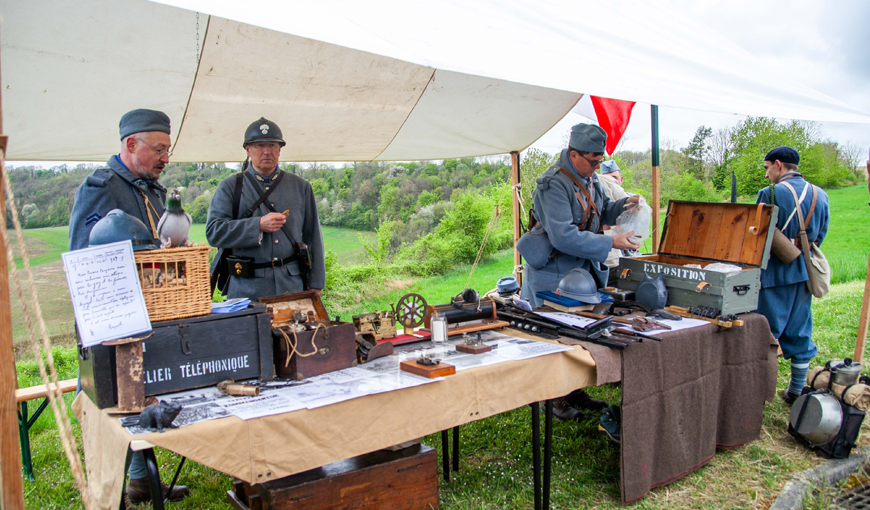 Reconstitution à la Caverne du Dragon, le 16 avril 2025 