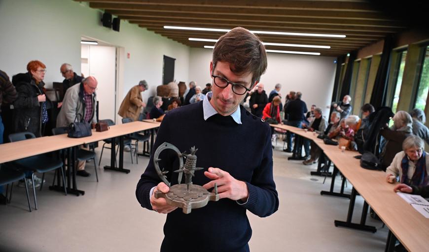 Stéphane Bedhome, docteur en histoire, spécialise dans la reconstruction au Chemin des Dames