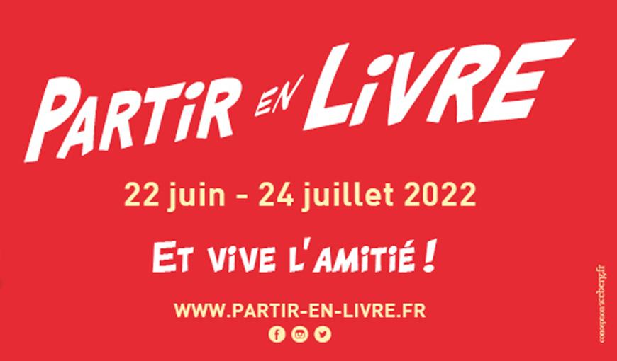 Affiche 2022 de Partir en Livre