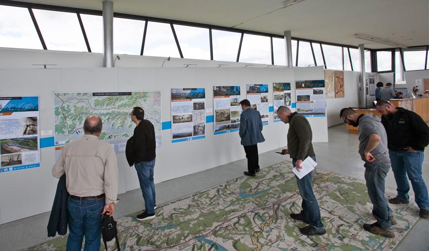 Exposition temporaire " Le Chemin des Dames 1917-2017" à la Caverne du Dragon